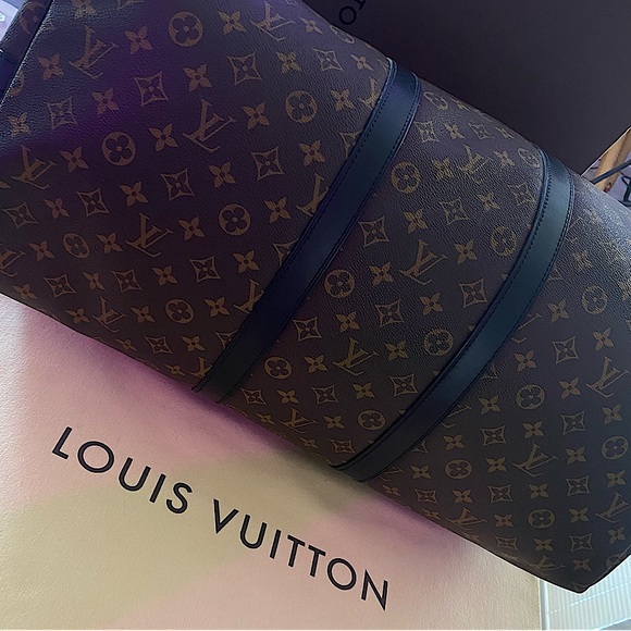 🔥 Louis Vuitton KEEPALL BANDOULIÈRE 55 - Picture 11 of 16